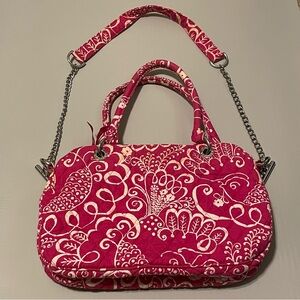 Vera Bradley Pink and White Bag